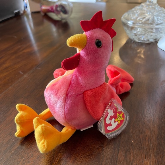 ty “strut” beanie baby